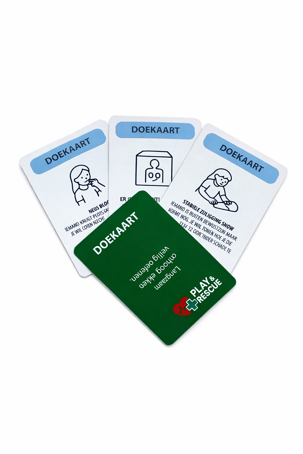 Play & Rescue – Educatief EHBO kaartspel