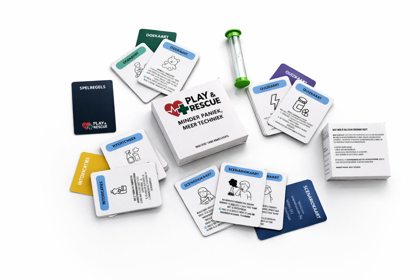 Play & Rescue – Educatief EHBO kaartspel